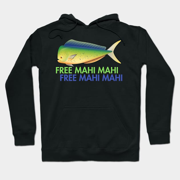 Free mahi mahi! Hoodie by tocksickart